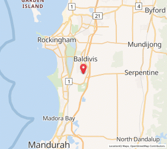 Map of Karnup, Western Australia