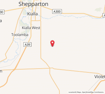 Map of Karramomous North, VictoriaVictoria