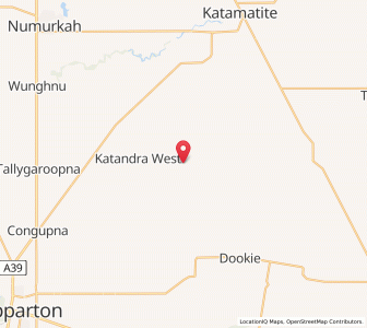 Map of Katandra, VictoriaVictoria