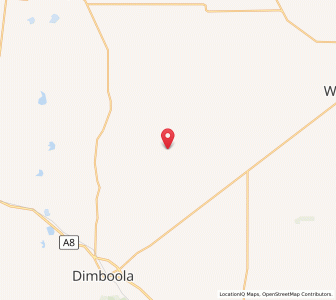 Map of Katyil, VictoriaVictoria