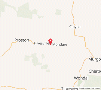 Map of Kawl Kawl, Queensland