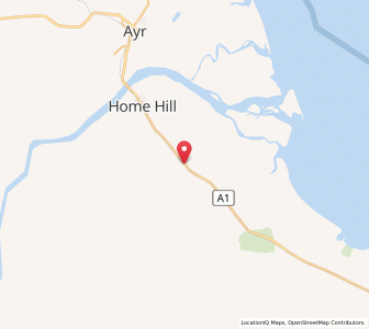 Map of Keebah, Queensland