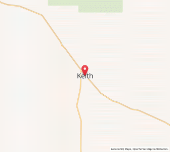 Map of Keith, South Australia