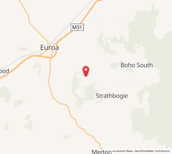 Map of Kelvin View, VictoriaVictoria