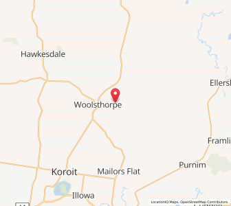 Map of Kennedys Creek, VictoriaVictoria