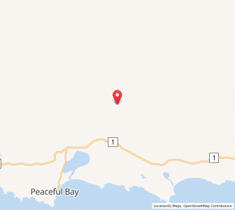 Map of Kentdale, Western Australia