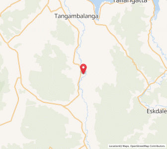 Map of Kergunyah, VictoriaVictoria