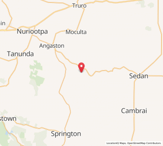 Map of Keyneton, South Australia