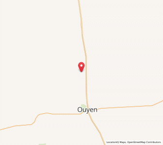 Map of Kiamal, VictoriaVictoria