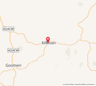 Map of Kilkivan, Queensland