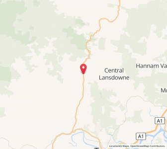 Map of Killabakh Creek, New South Wales