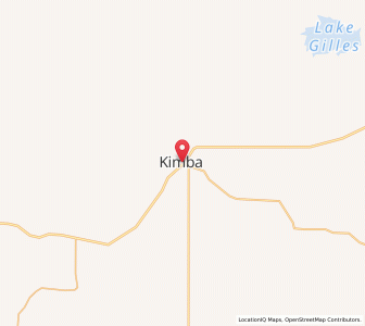 Map of Kimba, South Australia