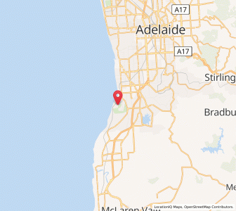 Map of Kingston Park, South Australia