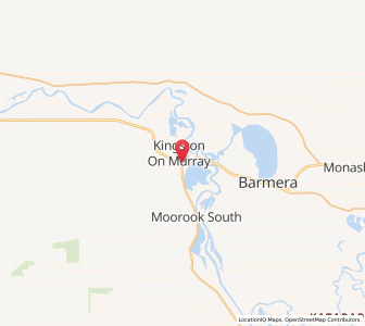 Map of Kingston, South Australia