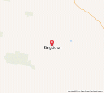 Map of Kingstown, New South Wales