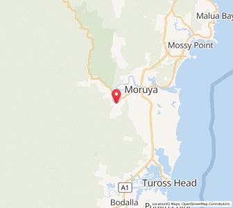 Map of Kiora, New South Wales