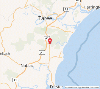 Map of Kiwarric, New South Wales