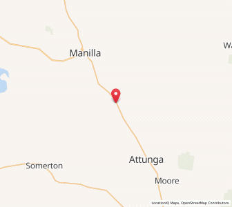 Map of Klori, New South Wales