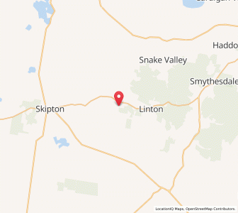 Map of Knight, VictoriaVictoria