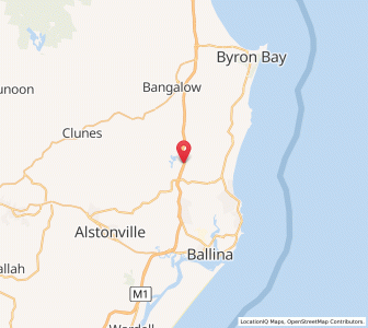 Map of Knockrow, New South Wales