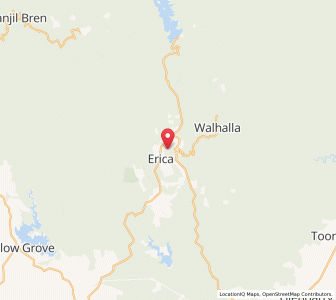 Map of Knotts Siding, VictoriaVictoria