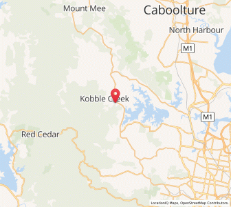 Map of Kobble, Queensland