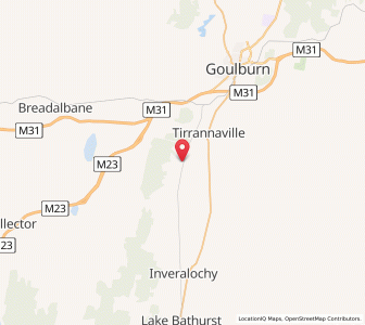 Map of Komungla, New South Wales