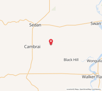 Map of Kongolia, South Australia