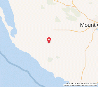 Map of Kongorong, South Australia