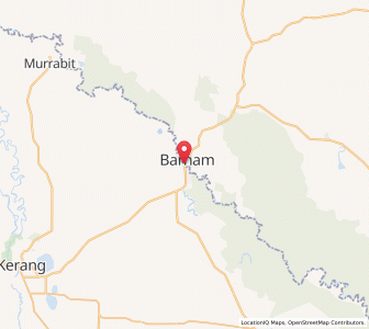 Map of Koondrook, VictoriaVictoria