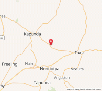 Map of Koonunga, South Australia