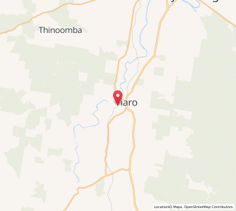 Map of Kooringa, Queensland