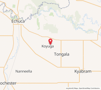 Map of Koyuga, VictoriaVictoria