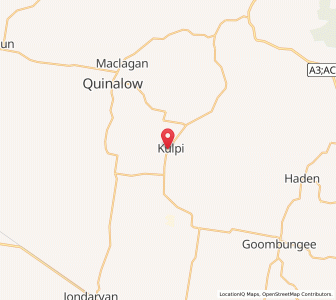 Map of Kulpi, Queensland
