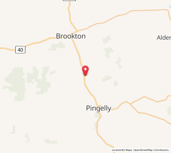 Map of Kulyaling, Western Australia