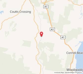 Map of Kungala, New South Wales