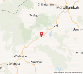 Map of Kunghur, New South Wales