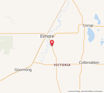 Map of Kunnymede, VictoriaVictoria