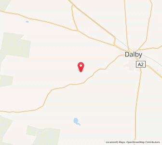 Map of Kupunn, Queensland