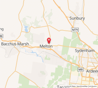 Map of Kurunjang, VictoriaVictoria