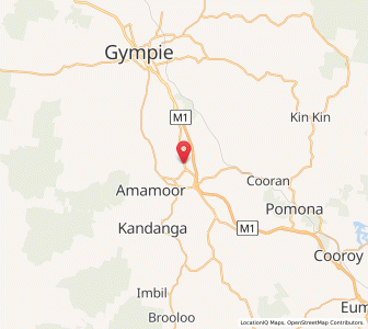 Map of Kybong, Queensland