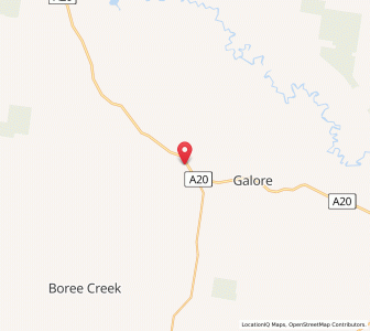 Map of Kywong, New South Wales