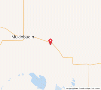 Map of Lake Brown, Western Australia