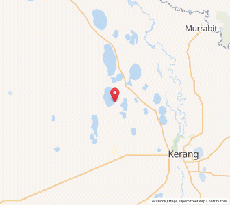 Map of Lake Charm, VictoriaVictoria