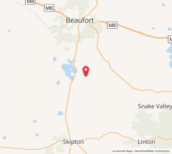 Map of Lake Goldsmith, VictoriaVictoria