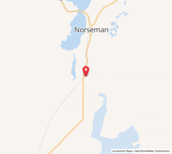 Map of Lake Kirk, Western Australia