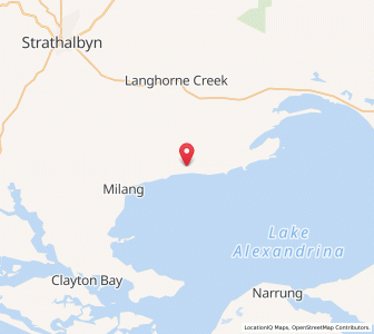 Map of Lake Plains, South Australia