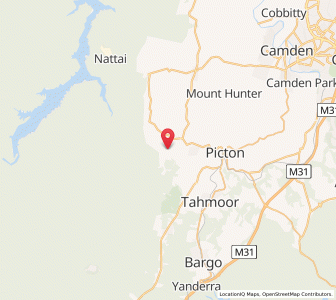 Map of Lakesland, New South Wales