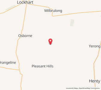 Map of Lallahrook, New South Wales