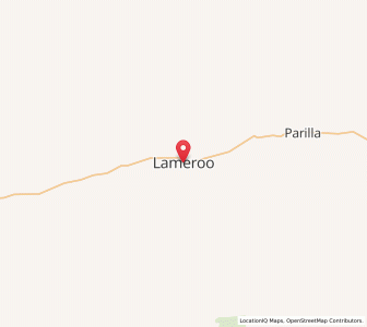 Map of Lameroo, South Australia